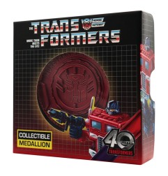 Transformers - Médaillon Transformers 40th Anniversary Autobot Edition
