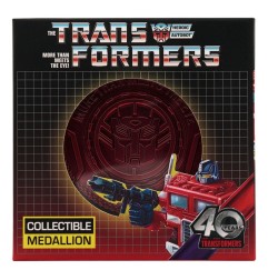 Transformers - Médaillon Transformers 40th Anniversary Autobot Edition