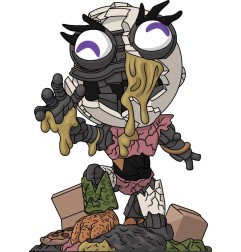Five Nights at Freddy's - Figurine Ruined Chica 10 cm