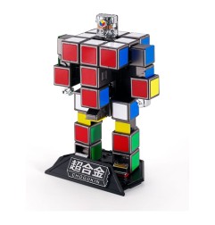 Rubiks - Rubik's Cube figurine Diecast Soul of Chogokin Rubik's Cube Robo 15 cm