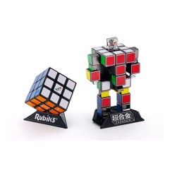 Rubik's Cube - Figurine Rubik's Cube Diecast Soul of Chogokin Rubik's Cube Robo 15 cm