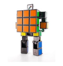 Rubiks - Rubik's Cube figurine Diecast Soul of Chogokin Rubik's Cube Robo 15 cm