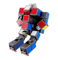 Rubiks - Rubik's Cube figurine Diecast Soul of Chogokin Rubik's Cube Robo 15 cm
