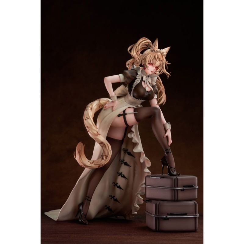 Original Character - Statuette PVC 1/7 Battle Maid Different Species Leopard Cat Maria Deluxe Edition 24 cm