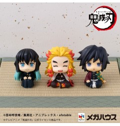 Demon Slayer: Kimetsu no Yaiba - Statuette Look Up Rengoku Kyoujurou Smile Ver. 11 cm (avec cadeau)