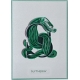 Harry Potter - Carte Quilled Slytherin