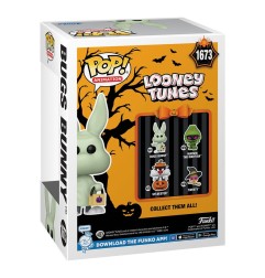 Looney Tunes - Figurine POP! Halloween Bugs Bunny(Ghost) 9 cm