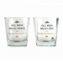 Game of Thrones - Pack 2 verres Valar Dohaeris et Valar Morghulis