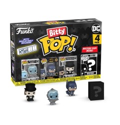 DC Comics - Batman 85th Anniversary pack 4 figurines Bitty POP! Vinyl Freeze 2,5 cm