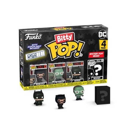 DC Comics - Batman 85th Anniversary pack 4 figurines Bitty POP! Vinyl Catwoman 2,5 cm