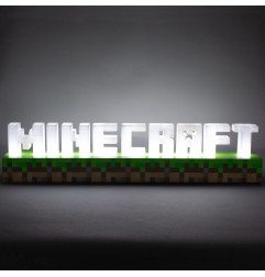 Minecraft - Lampe Logo Minecraft 41 cm