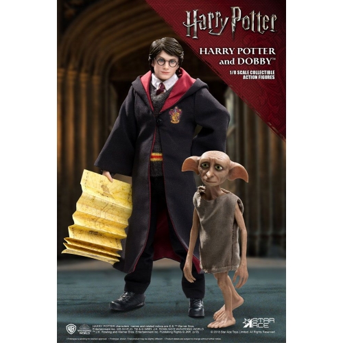 Harry Potter - Pack 2 figurines Real Master Series 1/8 Harry & Dobby 16-23 cm