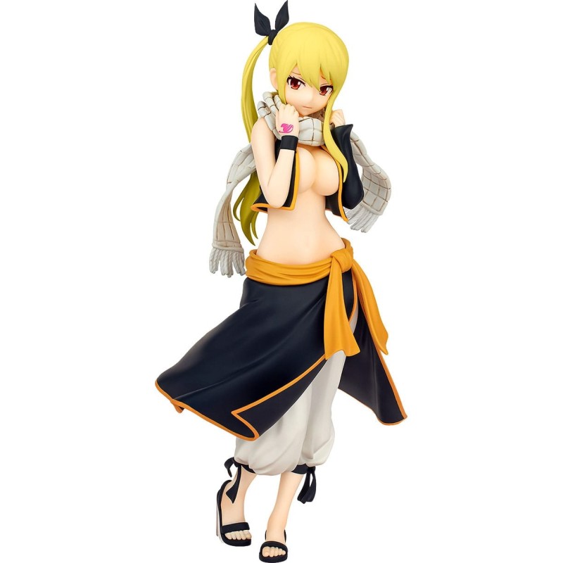Fairy Tail - Statuette PVC Pop Up Parade Lucy Heartfilia Natsu Costume Ver. L Size 22 cm