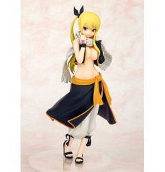 Fairy Tail - Statuette PVC Pop Up Parade Lucy Heartfilia Natsu Costume Ver. L Size 22 cm
