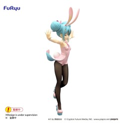 Hatsune Miku - Statuette BiCute Bunnies Wink Pearl Pink Color Ver. 30 cm
