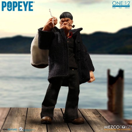 Popeye - Figurine 1/12 Popeye 14 cm