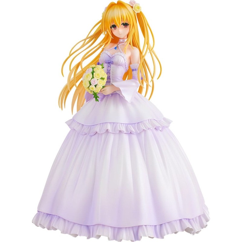 To Love-Ru - Darkness statuette PVC 1/7 Golden Darkness Wedding Dress Ver. 23 cm