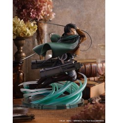 L'Attaque des Titans - Statuette 1/6 Humanity's Strongest Soldier Levi 23 cm