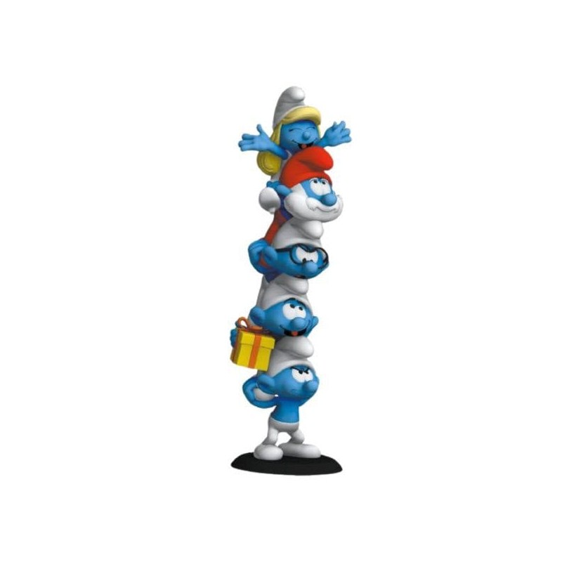 Les Schtroumpfs - Statuette Resin Smurfs Column Polychrome Edition 50 cm Les Schtroumpfs - Statuette Resin Smurfs Column Polychrome Edition 50 cm