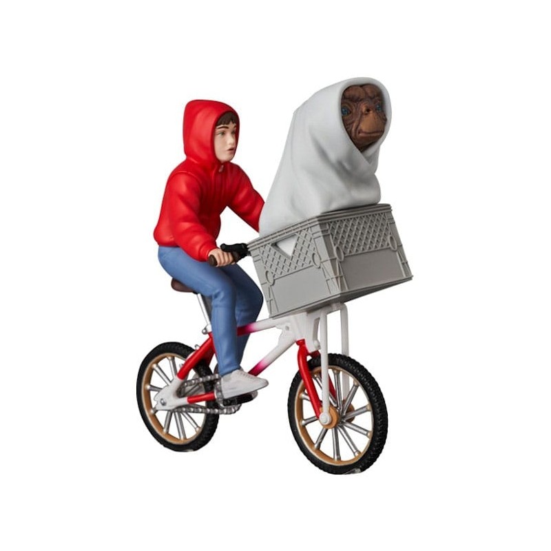 E.T. l'extra-terrestre - Mini figurine Medicom UDF série E.T. & Elliot Bicycle 9 cm E.T. l'extra-terrestre - Mini figurine Medicom UDF série E.T. & Elliot Bicycle 9 cm