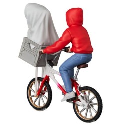 E.T. l'extra-terrestre - Mini figurine Medicom UDF série E.T. & Elliot Bicycle 9 cm