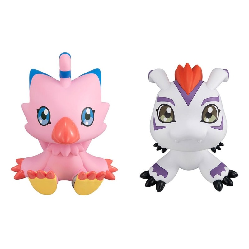 Digimon - Adventure statuetten PVC Look Up Piyomon & Gomamon 11 cm (with gift)