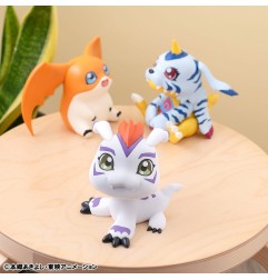 Digimon Adventure - Statuette Look Up Piyomon & Gomamon 11 cm (avec cadeau)