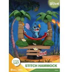 Lilo & Stitch - Diorama PVC D-Stage Stitch Hammock 13 cm