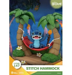 Lilo & Stitch - Diorama PVC D-Stage Stitch Hammock 13 cm