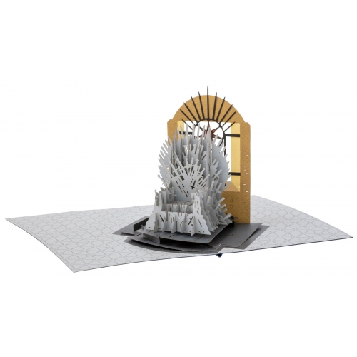 Game of Thrones - Carte pop-up 3D Iron Throne
