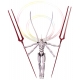 Evangelion 3.0 - Figurine Plastic Model Kit 1/400 No. 13 Awake Ver. 19 cm