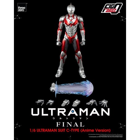 Ultraman - Figurine FigZero 1/6  Suit C-Type (Anime Version) 31 cm