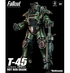 Fallout - Figurine FigZero 1/6 T-45 Hot Rod Shark Power Armor 37 cm