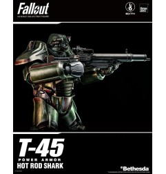 Fallout - Figurine FigZero 1/6 T-45 Hot Rod Shark Power Armor 37 cm