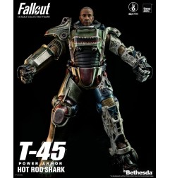 Fallout - Figurine FigZero 1/6 T-45 Hot Rod Shark Power Armor 37 cm