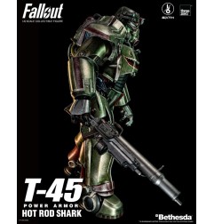 Fallout - Figurine FigZero 1/6 T-45 Hot Rod Shark Power Armor 37 cm