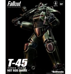 Fallout - Figurine FigZero 1/6 T-45 Hot Rod Shark Power Armor 37 cm