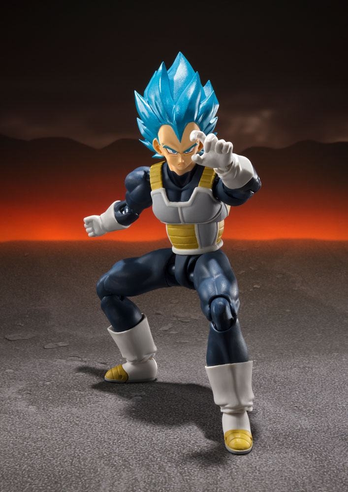 BANDAI TAMASHII NATIONS Dragon Ball Z - Super Sayan Vegeta - Figurine S.H.  Figuarts 14cm : : Jeux et Jouets