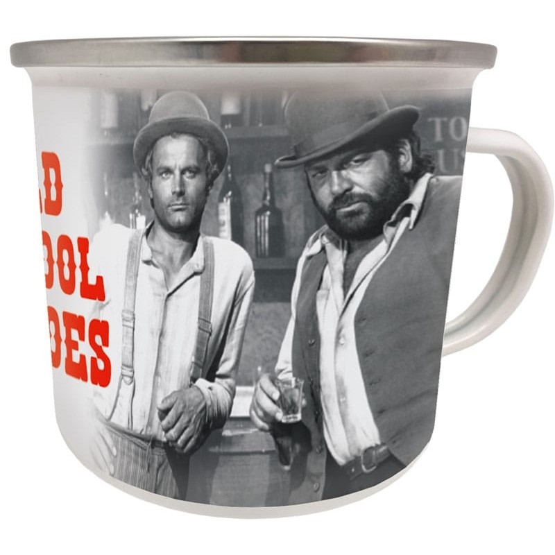 Bud Spencer - & Terence Hill mug émail Old School Heroes