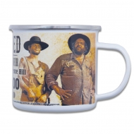 Bud Spencer & Terence Hill - Mug émaillé Wanted Bud Spencer & Terence Hill - Mug émaillé Wanted