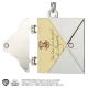 Harry Potter - Porte-clés métal Poudlard Acceptance Letter