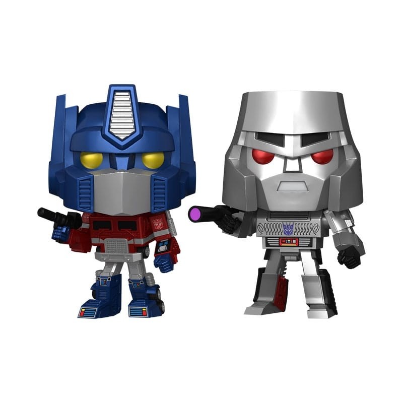 Transformers - Retro Series pack 2 POP! Movies Vinyl figurines OP/MT 2PK(MT) 9 cm