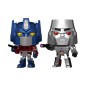 Transformers - Retro Series pack 2 POP! Movies Vinyl figurines OP/MT 2PK(MT) 9 cm
