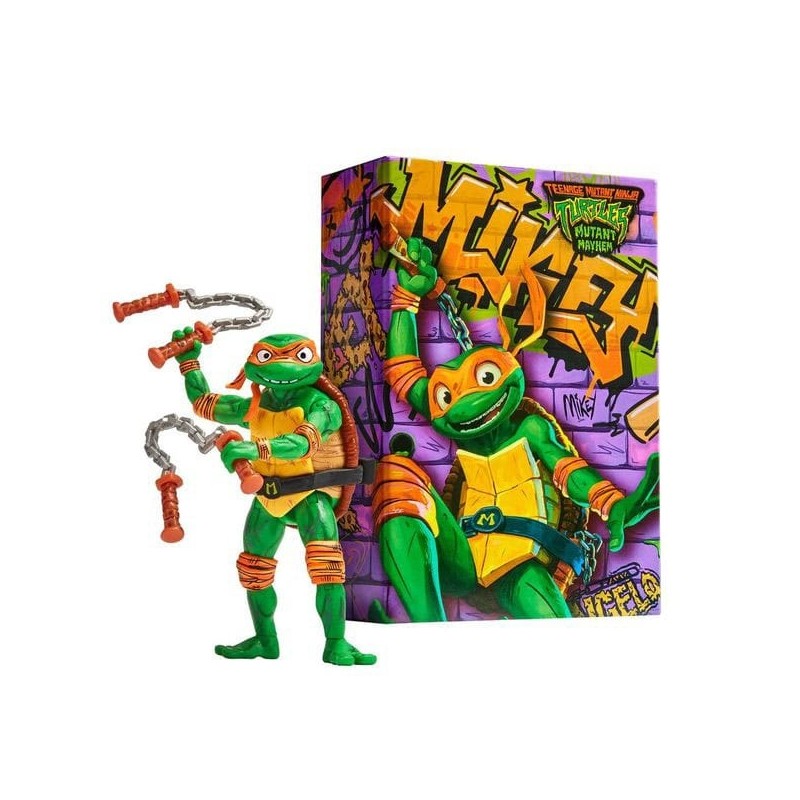Tortues Ninja - TMNT: Mutant Mayhem - Michelangelo Comic Con Turtles 7 inch Figure