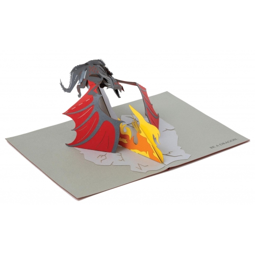 Game of Thrones - Carte pop-up 3D Dragon