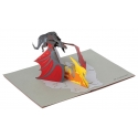 Game of Thrones - Carte pop-up 3D Dragon