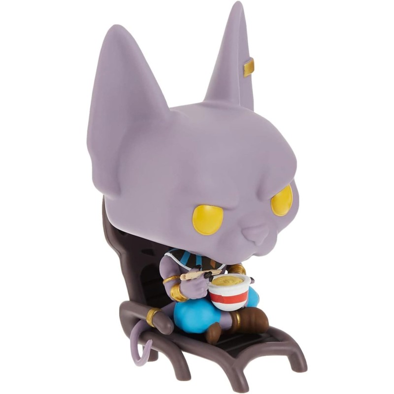Dragon Ball - Super POP! Animation Vinyl figurine Beerus Eating Noodles 9 cm