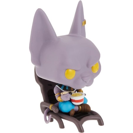 Dragon Ball - Super POP! Animation Vinyl figurine Beerus Eating Noodles 9 cm