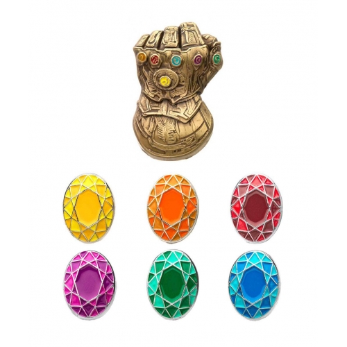 Marvel - Pack 5 badges Infinity Gauntlet