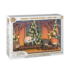 Harry Potter - Pack 4 POP Moments Deluxe Vinyl figurines Great Hall Holiday